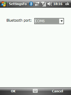 Remote Touchpad settings